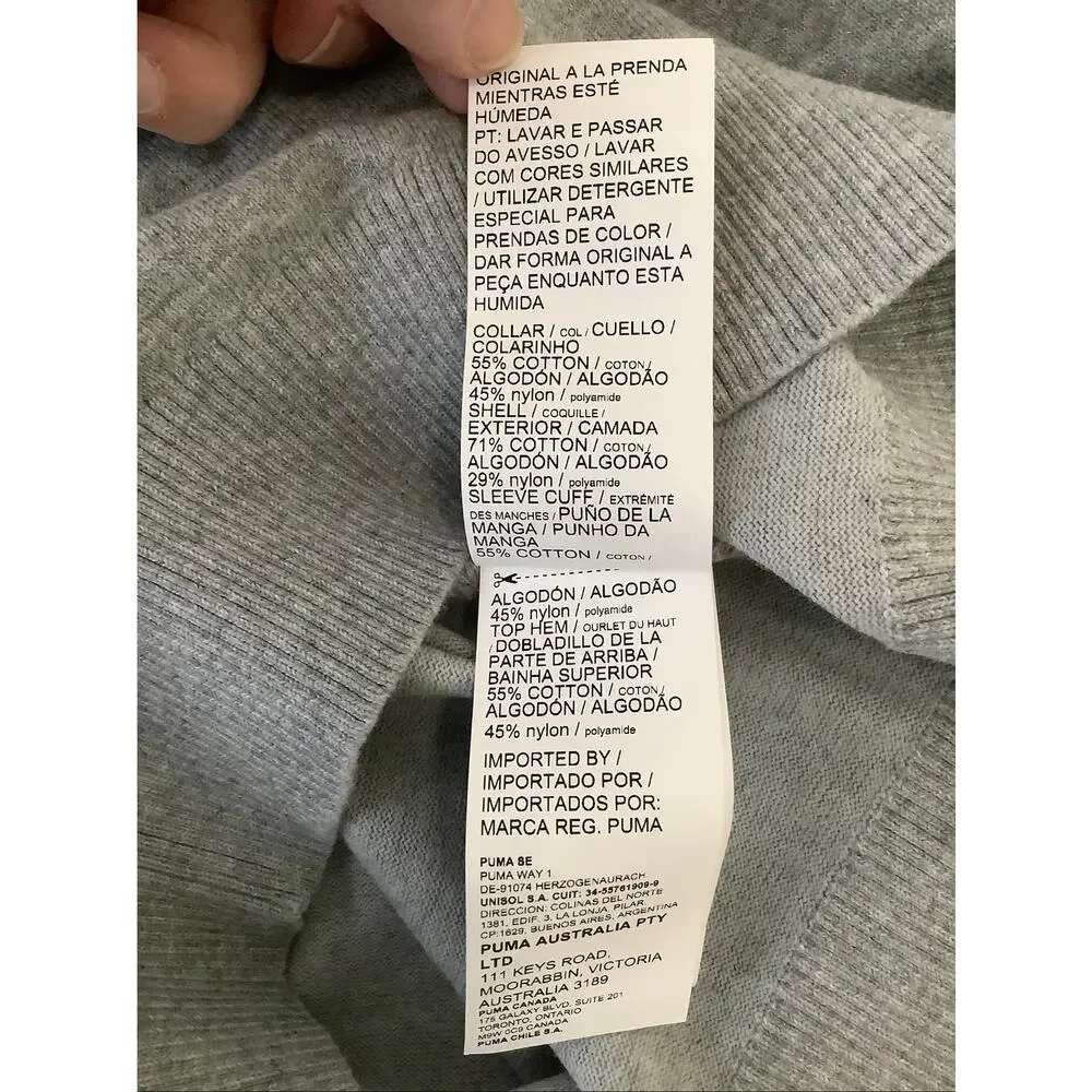 Puma brand size
